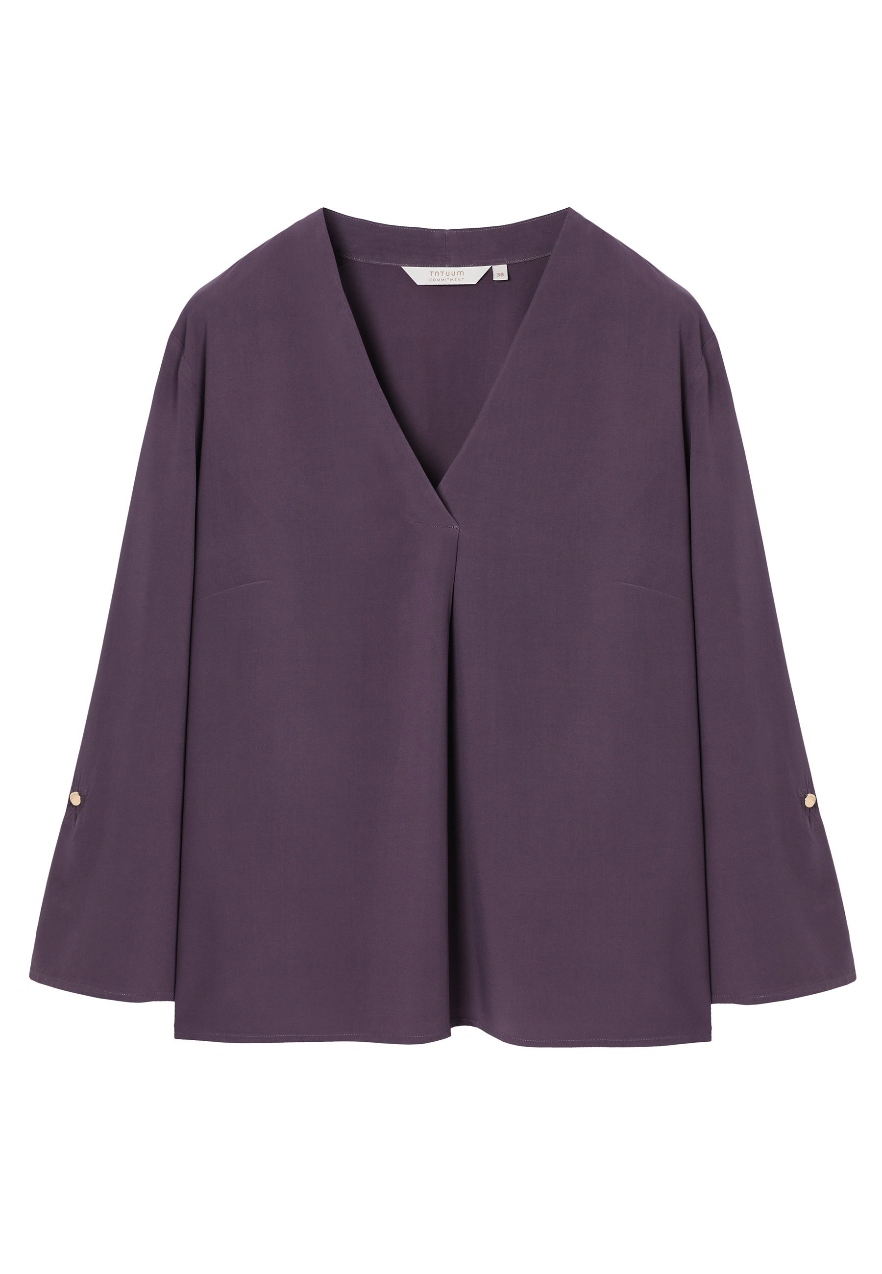 KLASYCZNA BLUZKA Z WISKOZY LENZING™ ECOVERO™ - ELMI