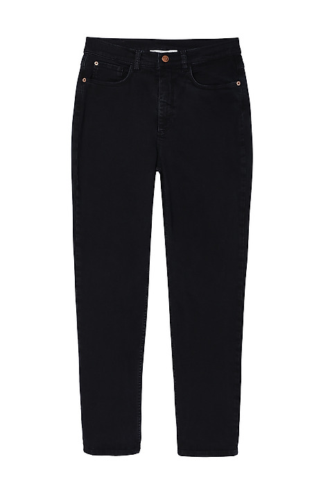 PANTALONI DE DAMĂ, CU CROIALĂ REGULAR FIT - ROMIKI BLEUMARIN 2