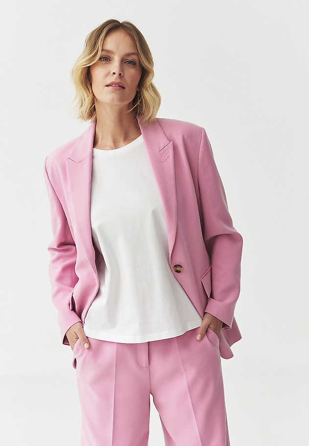 OVERSIZED BLAZER — SEKORKI OVERSIZED BLAZER — SEKORKI RÓŻOWY 2