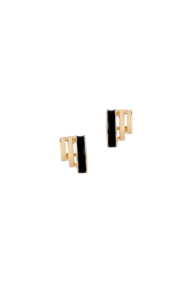CERCEI ASIMETRICI CU ACCENT NEGRU — SPLOTI CERCEI ASIMETRICI CU ACCENT NEGRU — SPLOTI AURIU 3