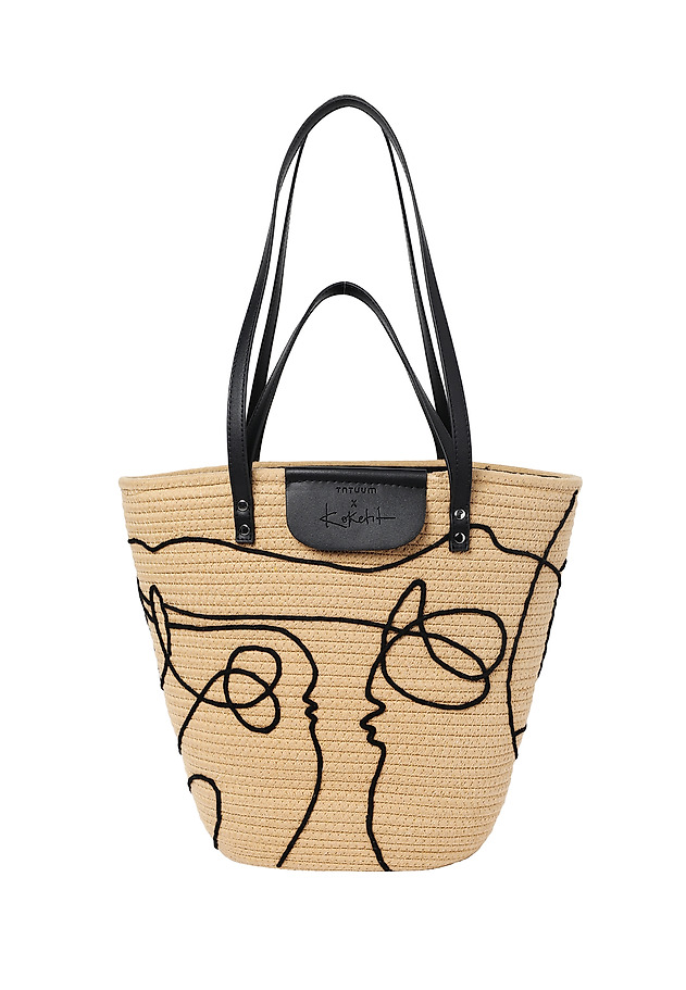 SPACIOUS LADIES' BAG - KOKETITA SPACIOUS LADIES' BAG - KOKETITA BEŻOWY 2