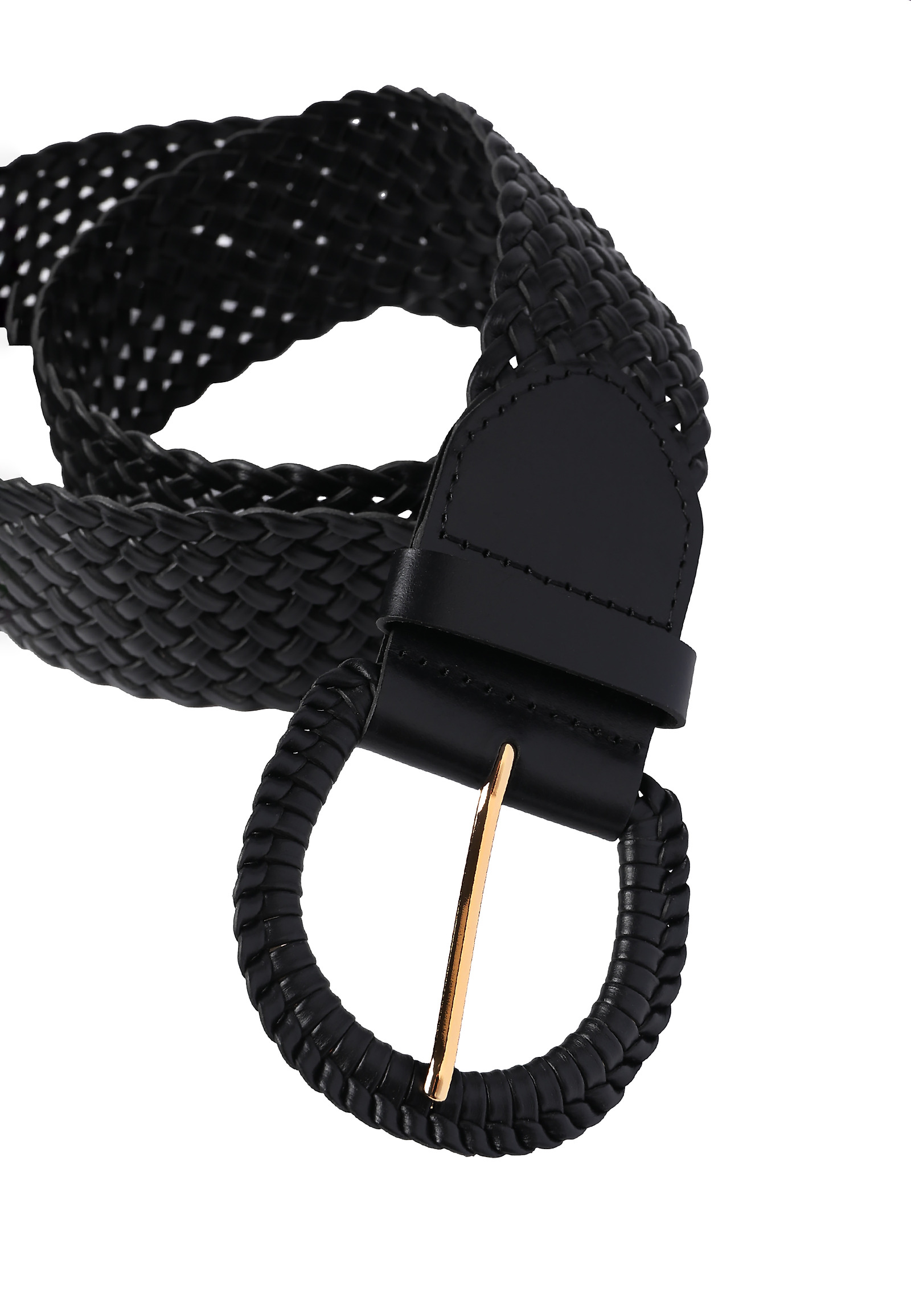 LADIES' BRAIDED BELT BRUNA LADIES' BRAIDED BELT BRUNA BLACK 95135