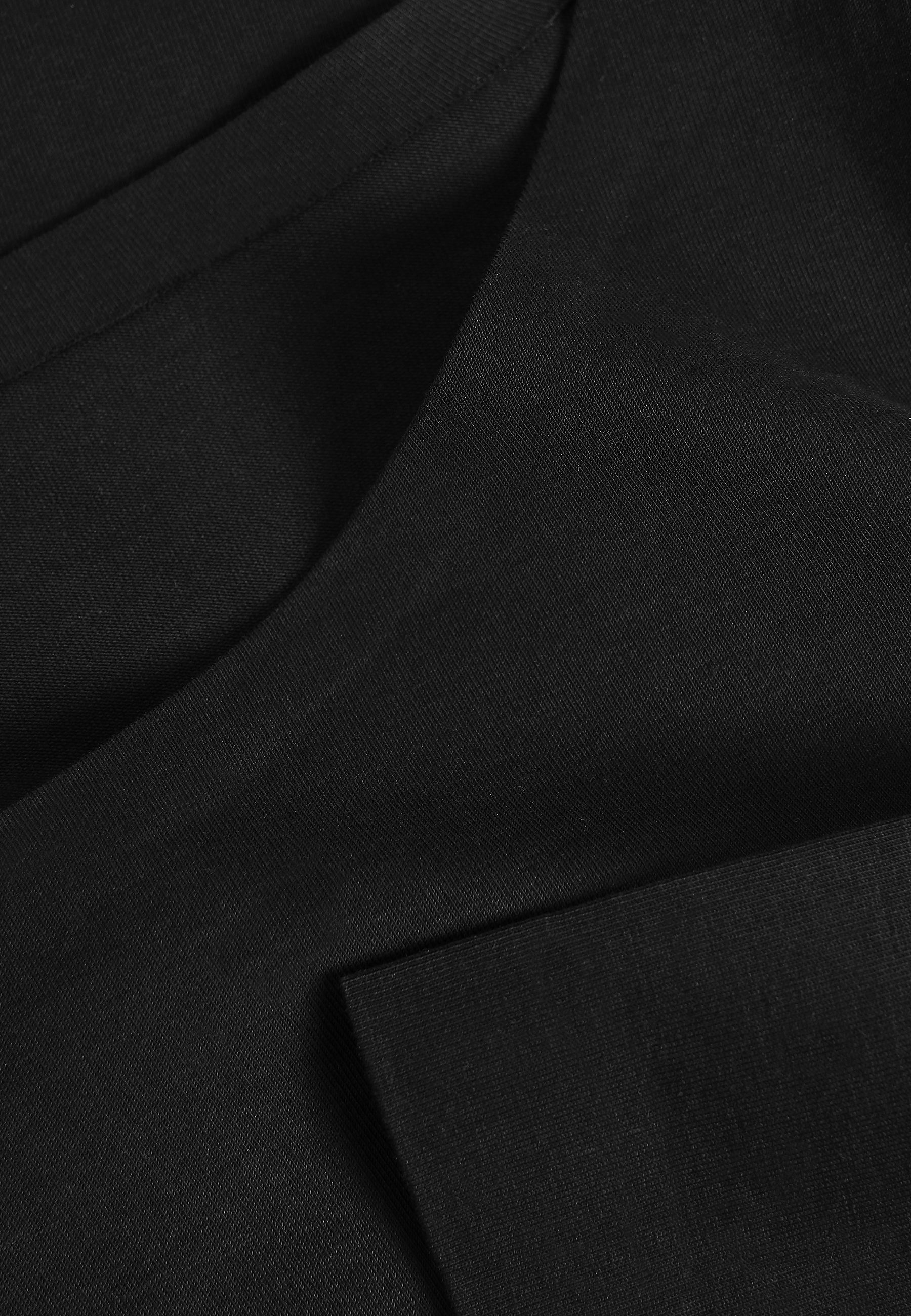 DOPASOWANA BLUZKA Z BAWEŁNĄ - MIKAJANKA CZARNY 2