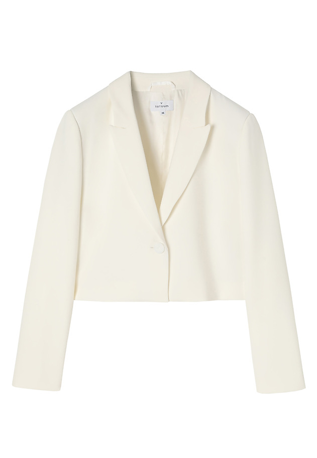 RÖVID BLAZER — RENETA RÖVID BLAZER — RENETA EKRÜ 9