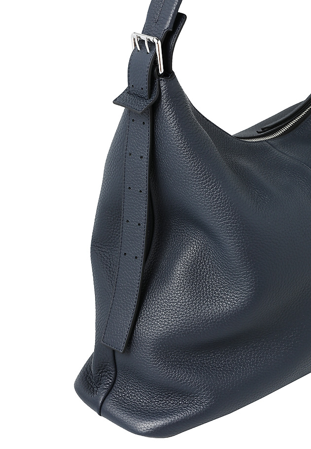 WOMEN'S LEATHER BAG - LUCINDA WOMEN'S LEATHER BAG - LUCINDA NAVY BLUE 5