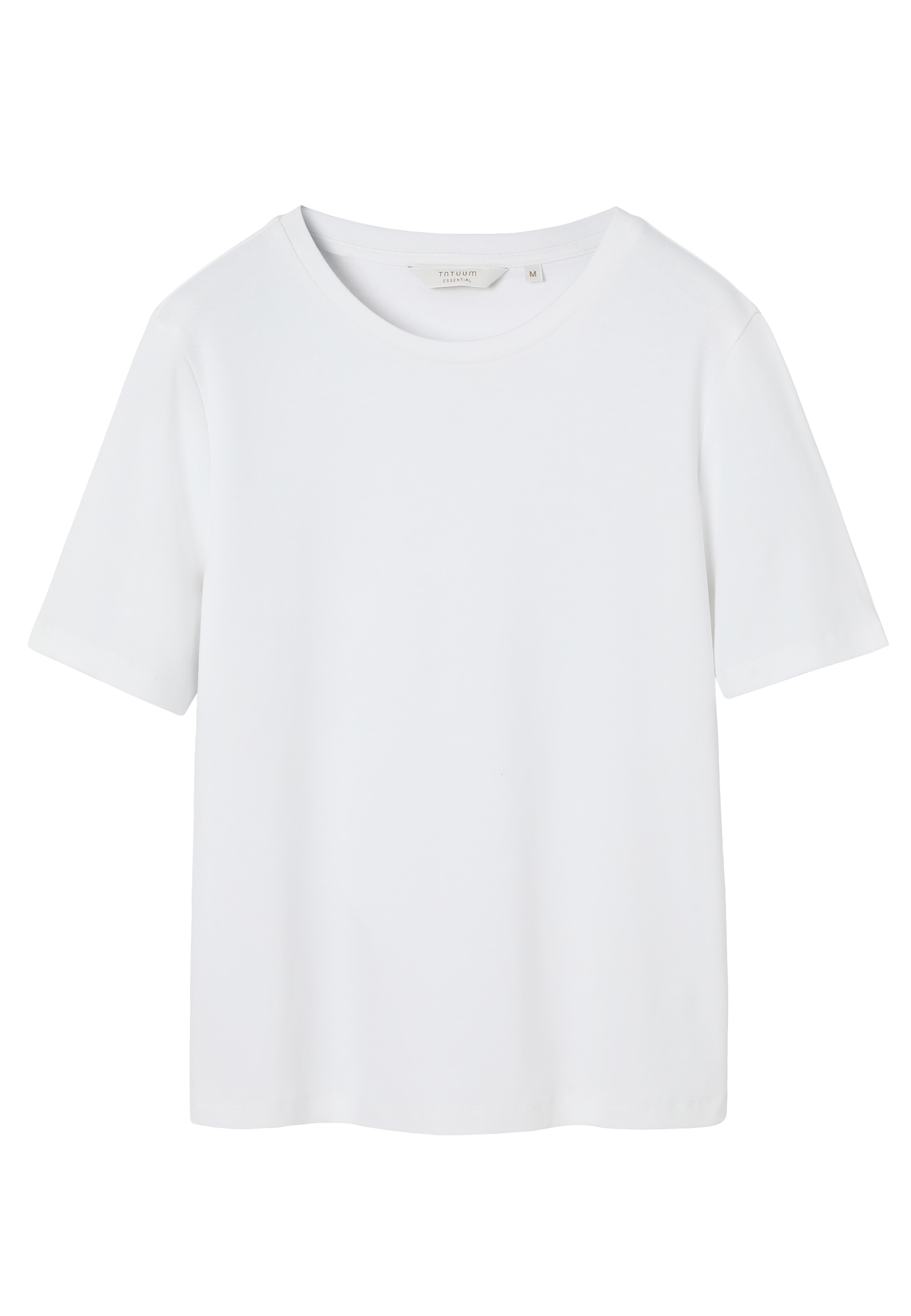 COTTON T-SHIRT WITH SHORT SLEEVES - KIRI WHITE 2