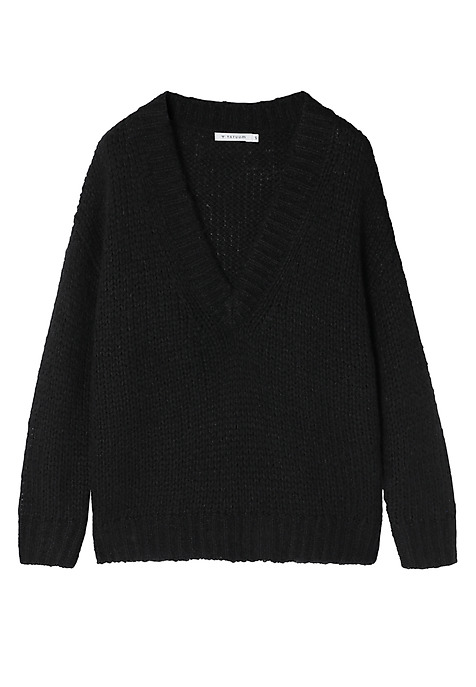 TÚLZOTT WOOL ÉS MOHAIR KISLÁNY - DAHLIA FEKETE 2