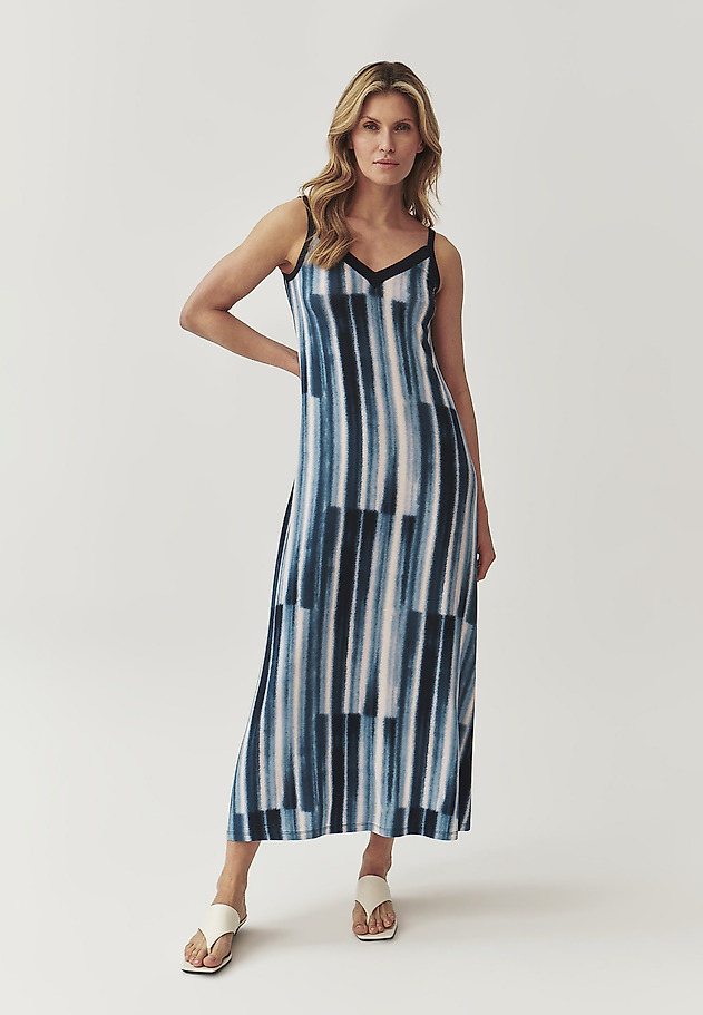 LADIES’ STRAP PATTERNED DRESS - ELENA LADIES’ STRAP PATTERNED DRESS - ELENA MULTIKOLOR 2