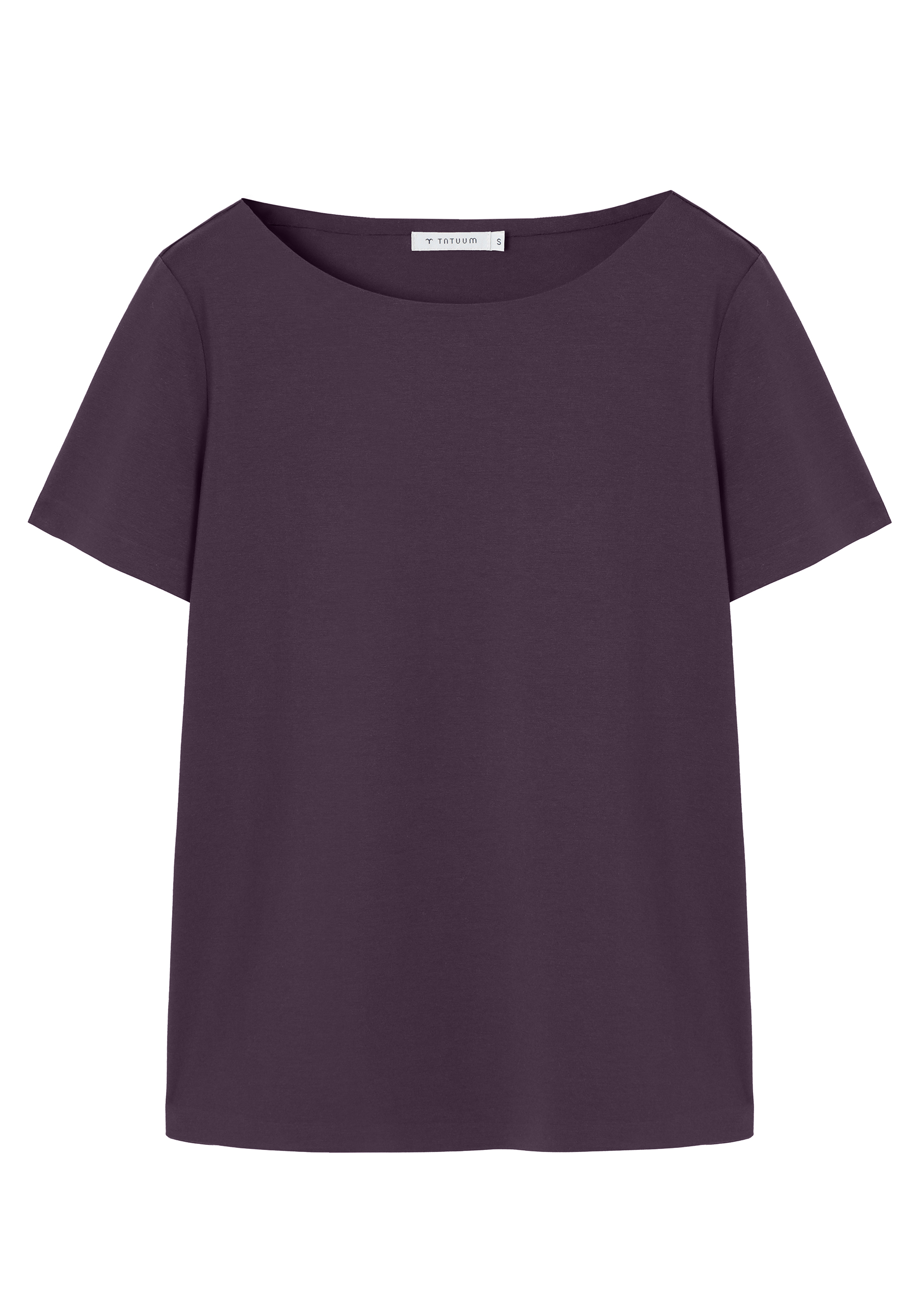 DOPASOWANA BLUZKA Z KLEJONYM WYKOŃCZENIEM - MIKAJA 3 FIOLETOWY 2