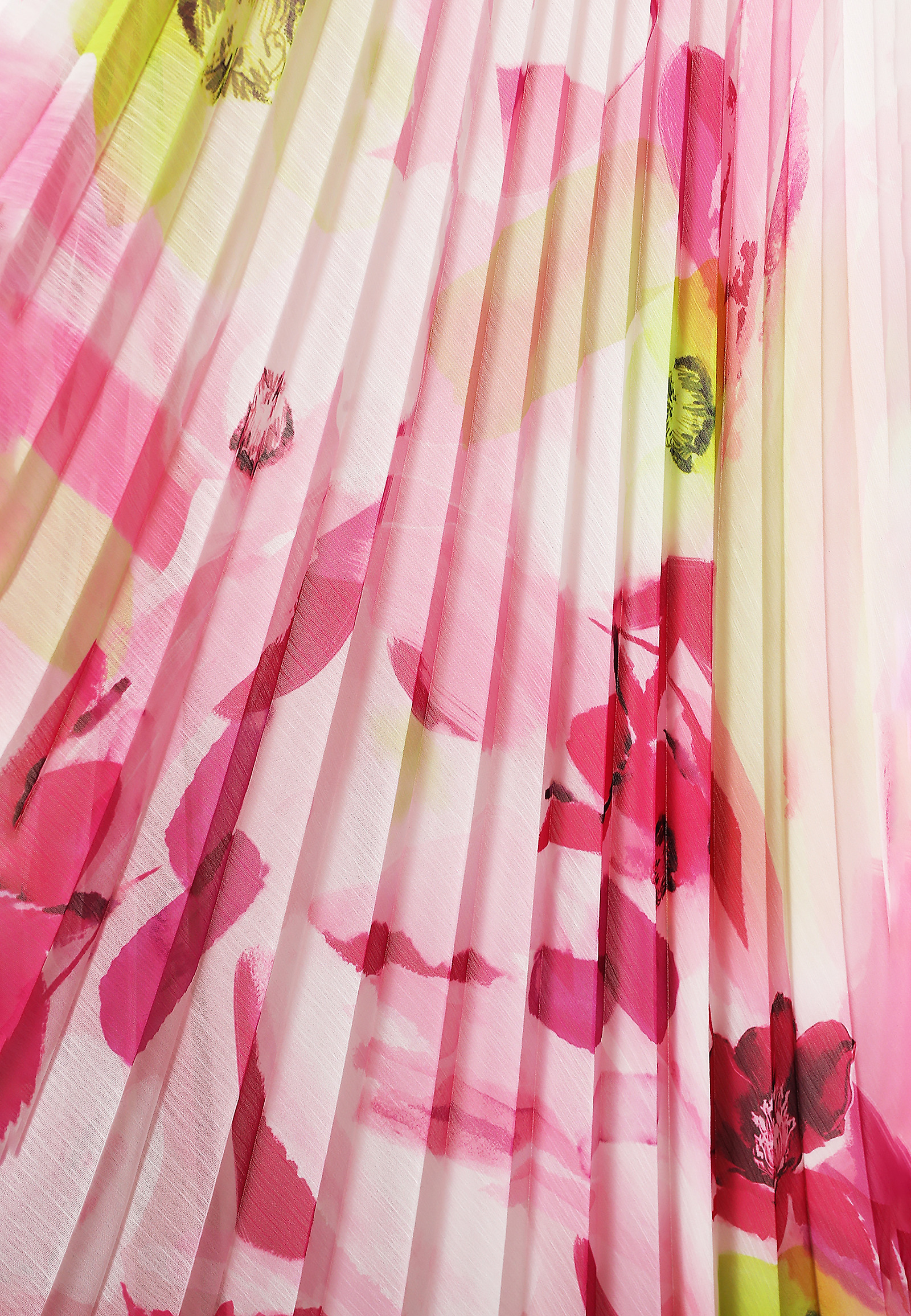 DLOUHÉ PLISOVANÉ KVĚTOVANÉ ŠATY - BELLA DLOUHÉ PLISOVANÉ KVĚTOVANÉ ŠATY - BELLA VÍCEBAREVNÝ 96502