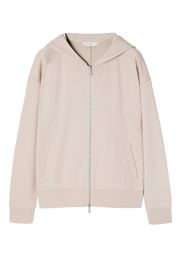 LADIES’ CLASSIC BUTTONED HOODIE - ANUBI LADIES’ CLASSIC BUTTONED HOODIE - ANUBI BEŻOWY 6
