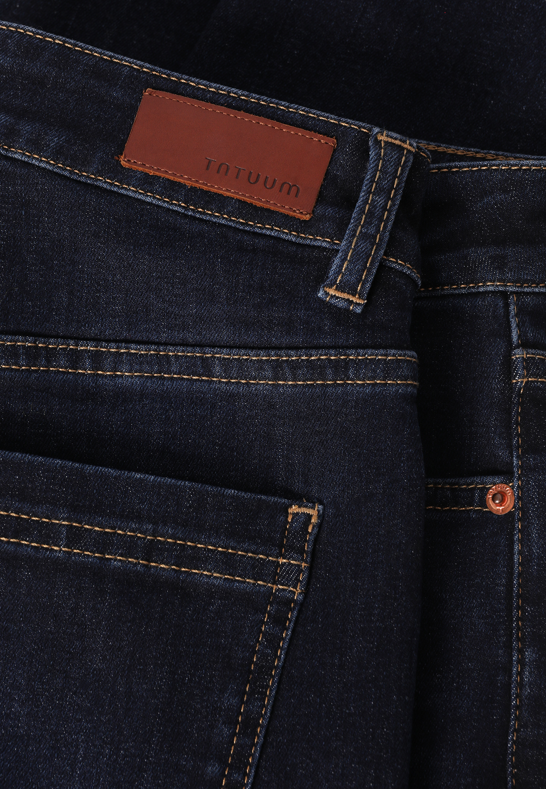 DENIM SKINNY TROUSERS - TARO NAVY BLUE 2