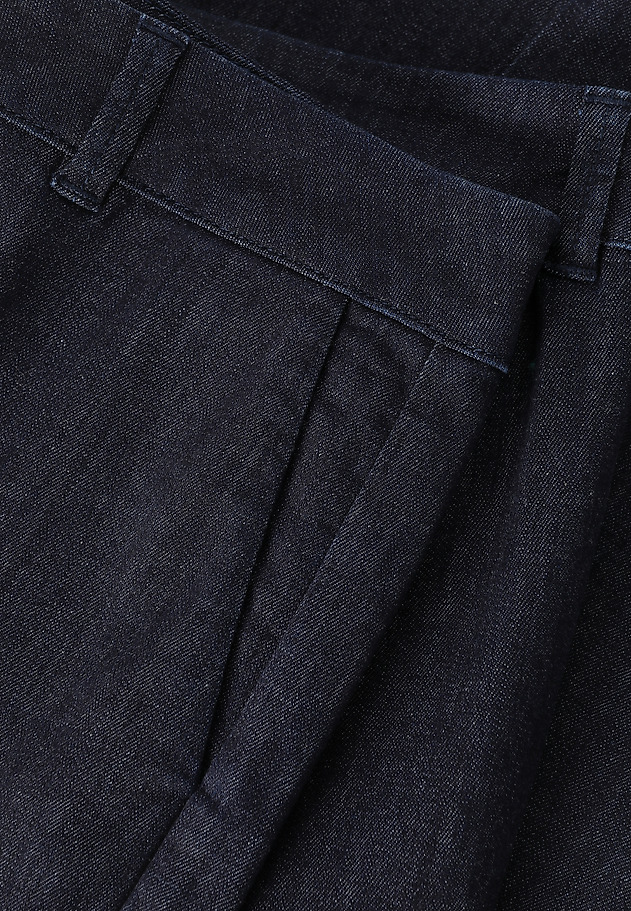 PANTALONI DIN MATERIAL CU PICIOR DIRECT - KOLIANA PANTALONI DIN MATERIAL CU PICIOR DIRECT - KOLIANA ALBASTRU 6