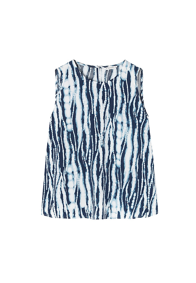 LADIES' SLEEVE-LESS BLOUSE AFINA LADIES' SLEEVE-LESS BLOUSE AFINA MULTICOLOR 4