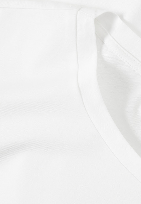 OVERSIZE COTTON T-SHIRT — CARLA WHITE 2