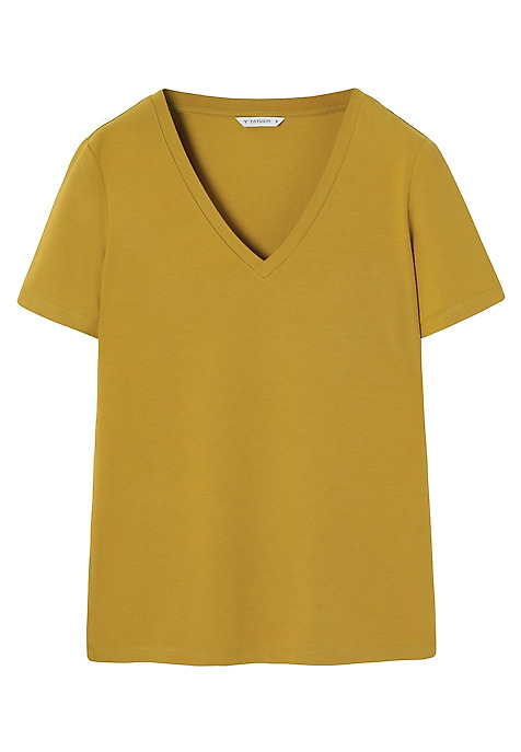 AIRY T-SHIRT WITH COTTON AND MODAL - LISA GREEN 2