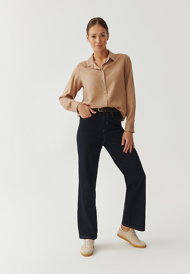 LADIES’ TUNIC-STYLE SHIRT - MALBA LADIES’ TUNIC-STYLE SHIRT - MALBA BEŻOWY 2
