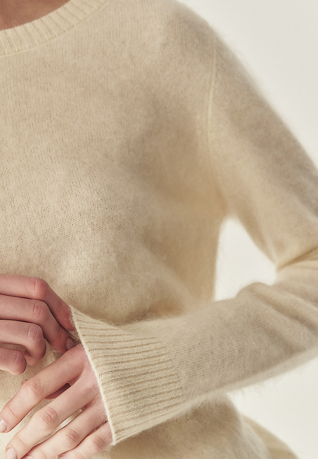 WOOL JUMPER - BELLA WOOL JUMPER - BELLA BEIGE 6