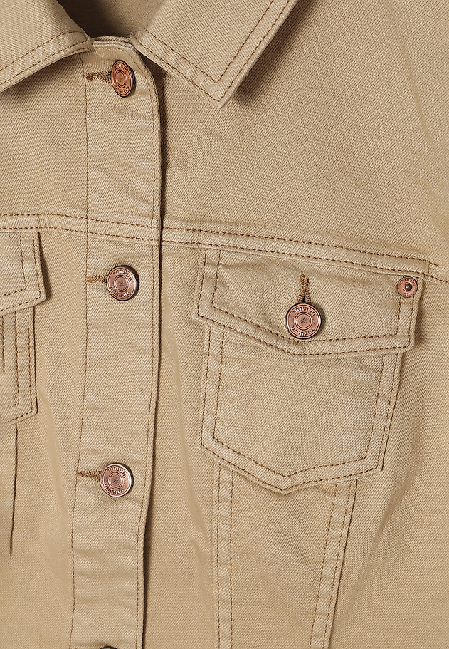 KLASICKÁ DÁMSKA TEXTILNÁ BUNDA – BESKA 2 KLASICKÁ DÁMSKA TEXTILNÁ BUNDA – BESKA 2 BÉŽOVÁ 7