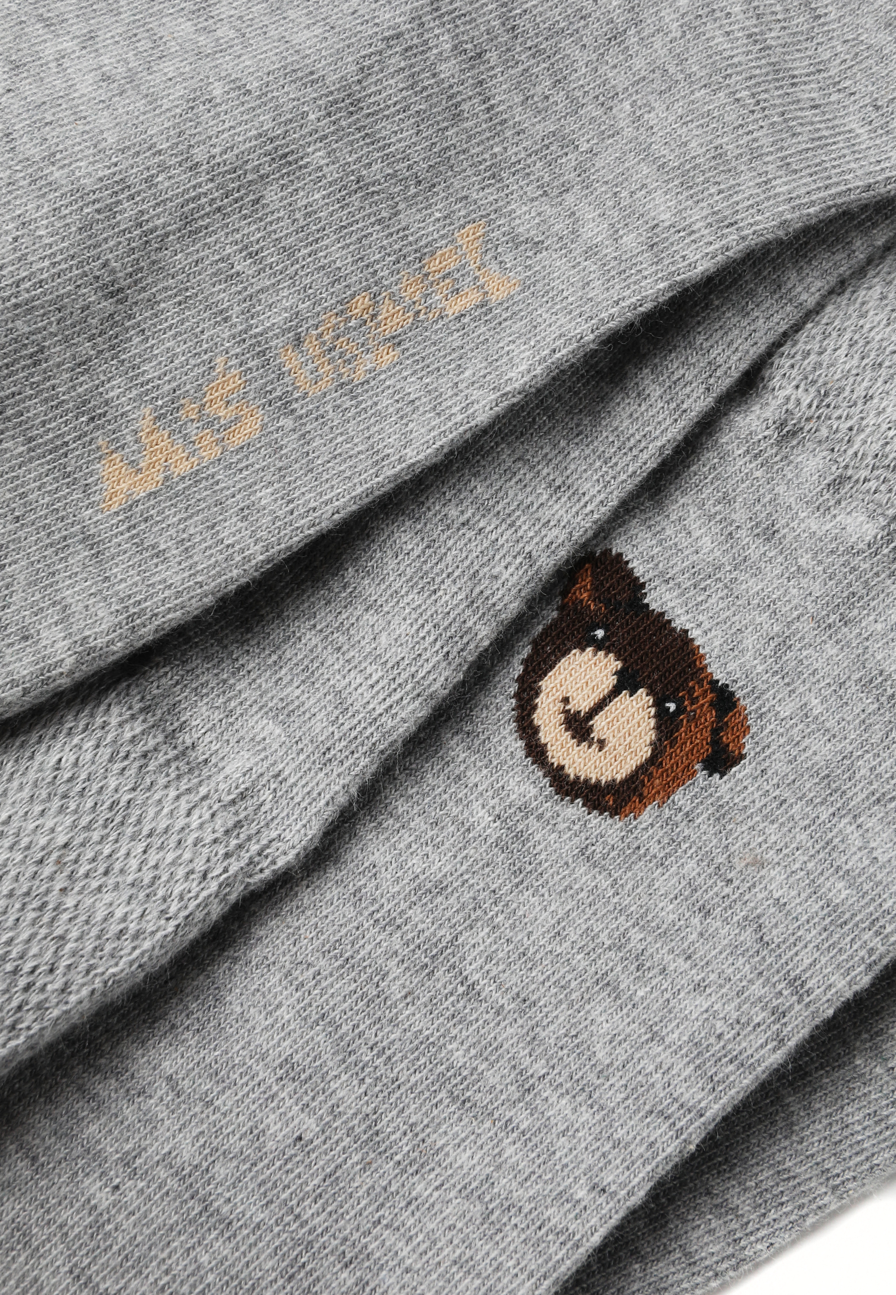 MĘSKIE SKARPETY Z MOTYWEM MISIA USZATKA - RONAN MULTIKOLOR 2