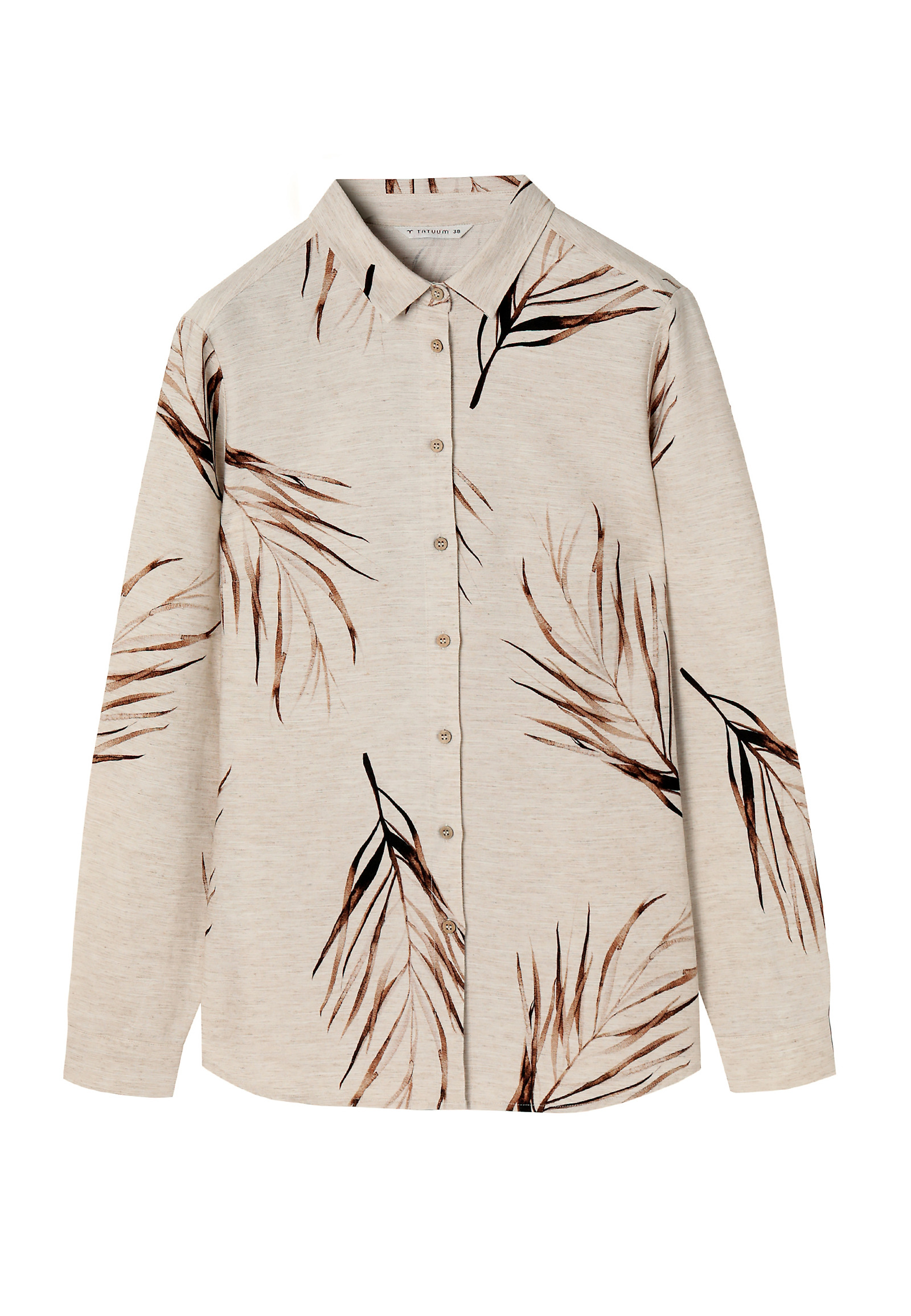 LADIES' SHIRT IN PALM TREE PRINT GONIKO 2 LADIES' SHIRT IN PALM TREE PRINT GONIKO 2 MULTICOLOR 87747