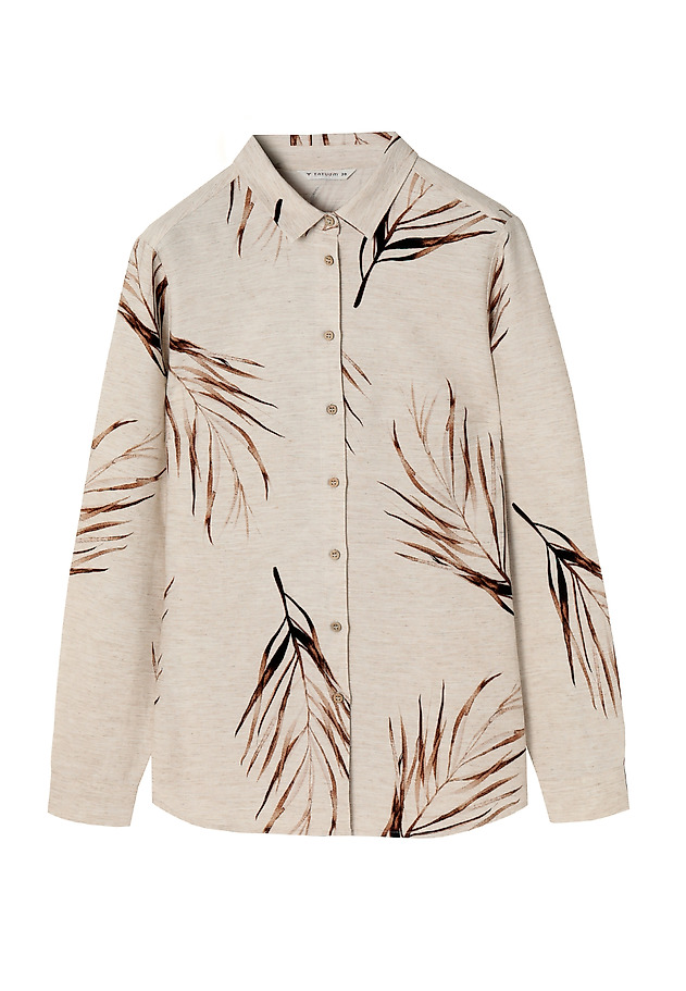 LADIES' SHIRT IN PALM TREE PRINT GONIKO 2 LADIES' SHIRT IN PALM TREE PRINT GONIKO 2 MULTIKOLOR 6