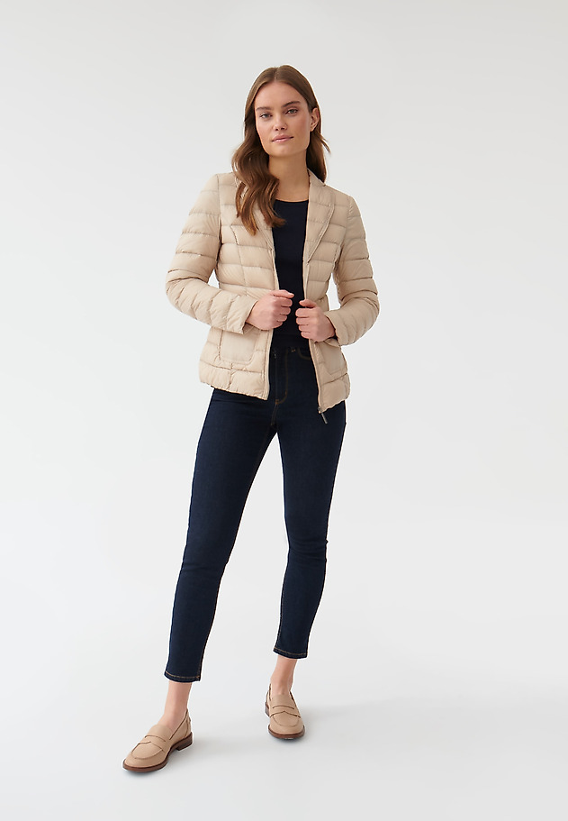LADIES’ PUFFER JACKET FLATKO LADIES’ PUFFER JACKET FLATKO BEŻOWY 2