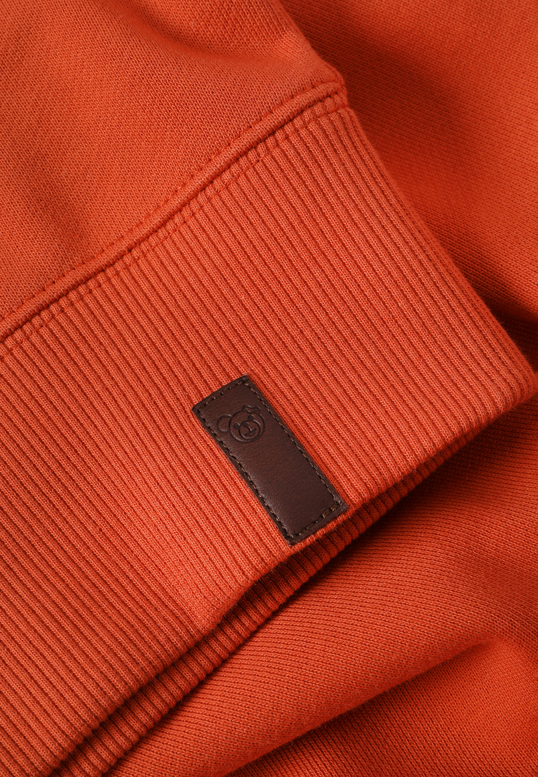 BAWEŁNIANA BLUZA Z MOTYWEM KOLEKCJI - FRANKI POMARAŃCZOWY 2