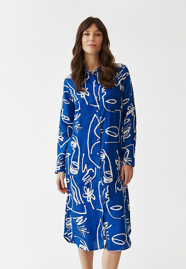 LADIES’ PATTERNED SHIRT DRESS - MEKO 1 LADIES’ PATTERNED SHIRT DRESS - MEKO 1 MULTIKOLOR 2