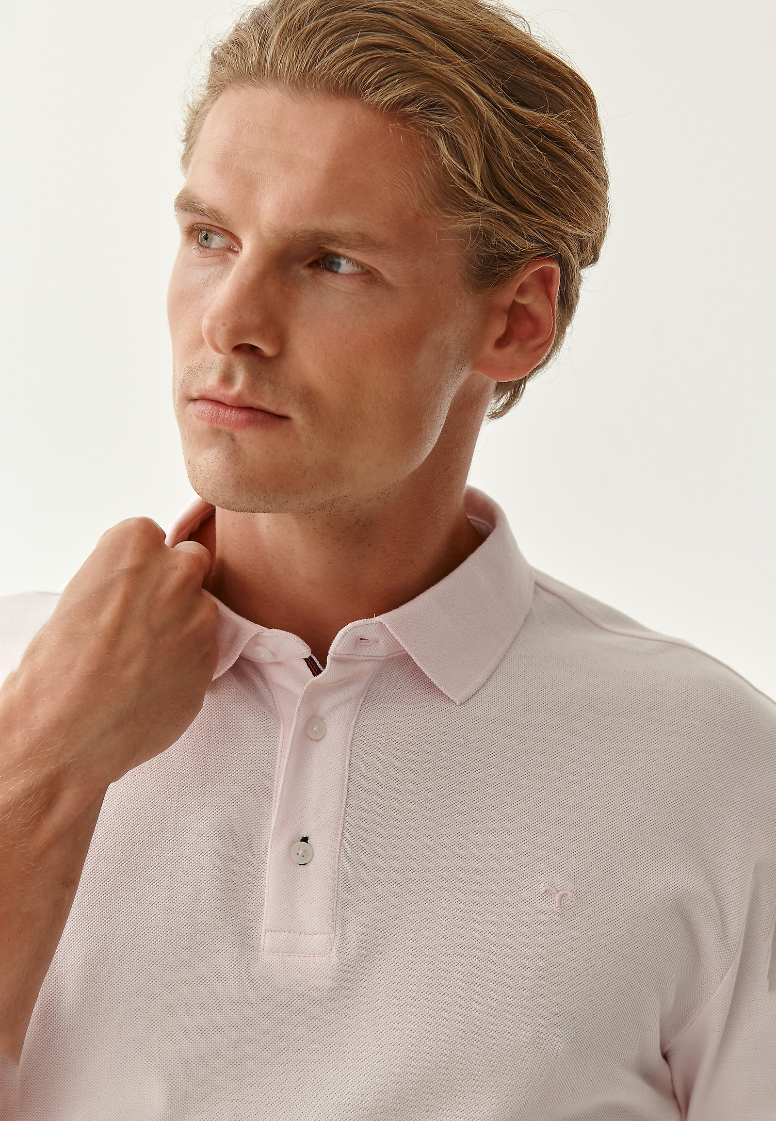 MĘSKA KOSZULKA POLO Z BAWEŁNY JAY 6 MĘSKA KOSZULKA POLO Z BAWEŁNY JAY 6 RÓŻOWY 78060