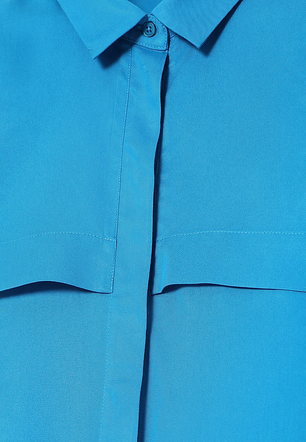 ELEGANT LADIES’ SHIRT - KOROTA ELEGANT LADIES’ SHIRT - KOROTA NIEBIESKI 6