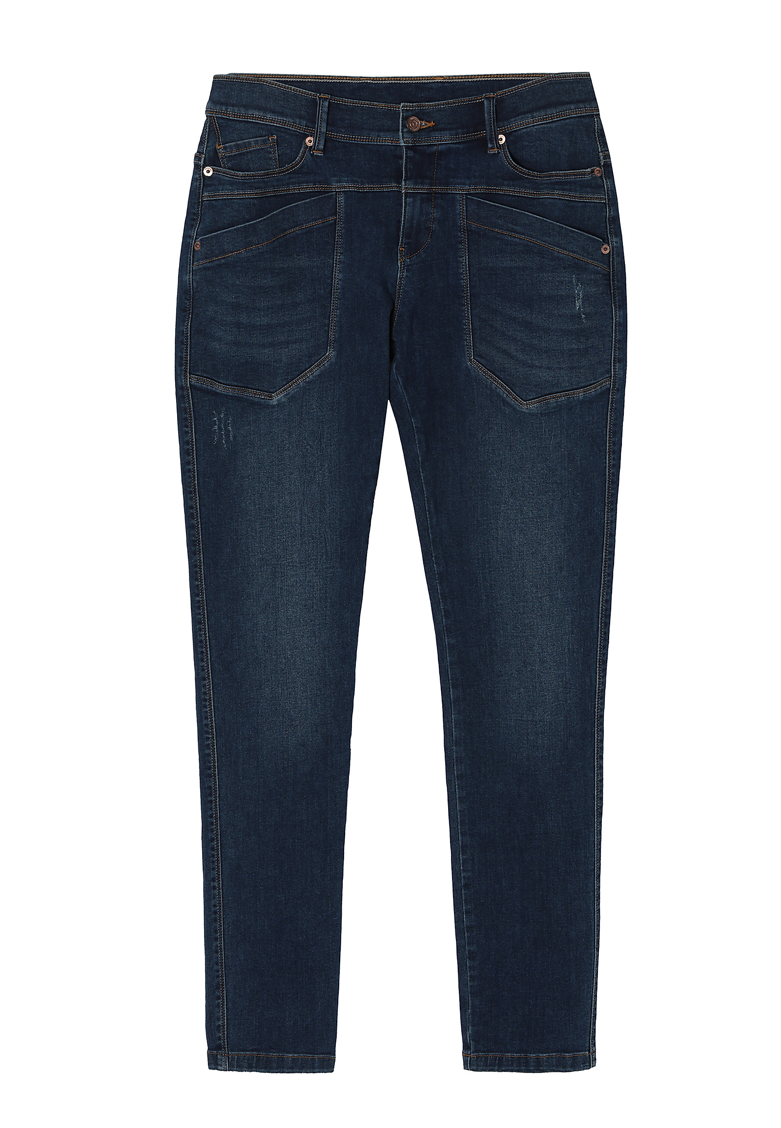 ŽENSKE JEANS HLAČE IZ DŽINSA KALMARA ŽENSKE JEANS HLAČE IZ DŽINSA KALMARA MODRA 85181