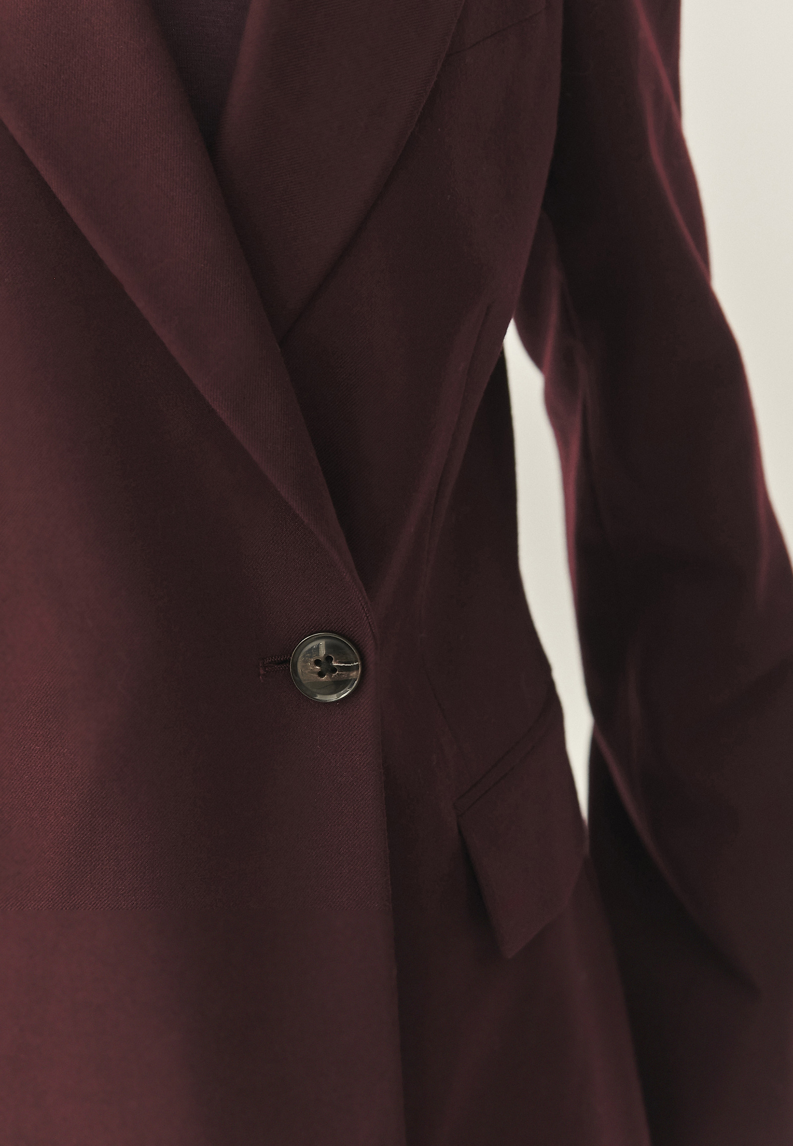 BURGUNDY WOOL BLAZER - SOHO BURGUNDY WOOL BLAZER - SOHO RED 116569
