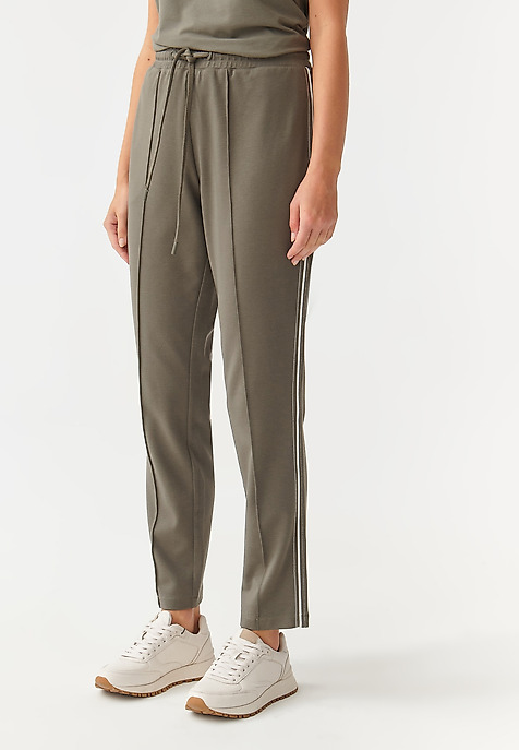 LADIES’ TROUSERS WITH A CUFF LAMIKO 2 KHAKI 2