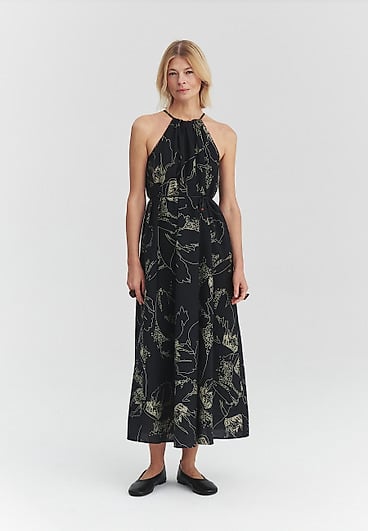 SUKIENKA MAXI Z DEKOLTEM HALTER - ERISS SUKIENKA MAXI Z DEKOLTEM HALTER - ERISS