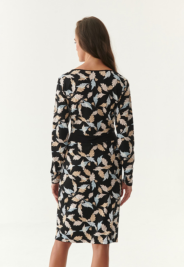 FITTED MIDI DRESS OLUNI FITTED MIDI DRESS OLUNI MULTICOLOR 2