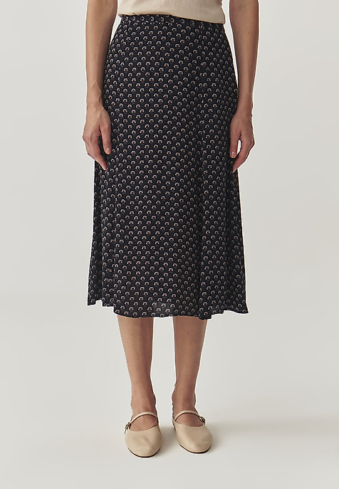 LADIES’ MIDI SKIRT - SINI 3 MULTICOLOR 2