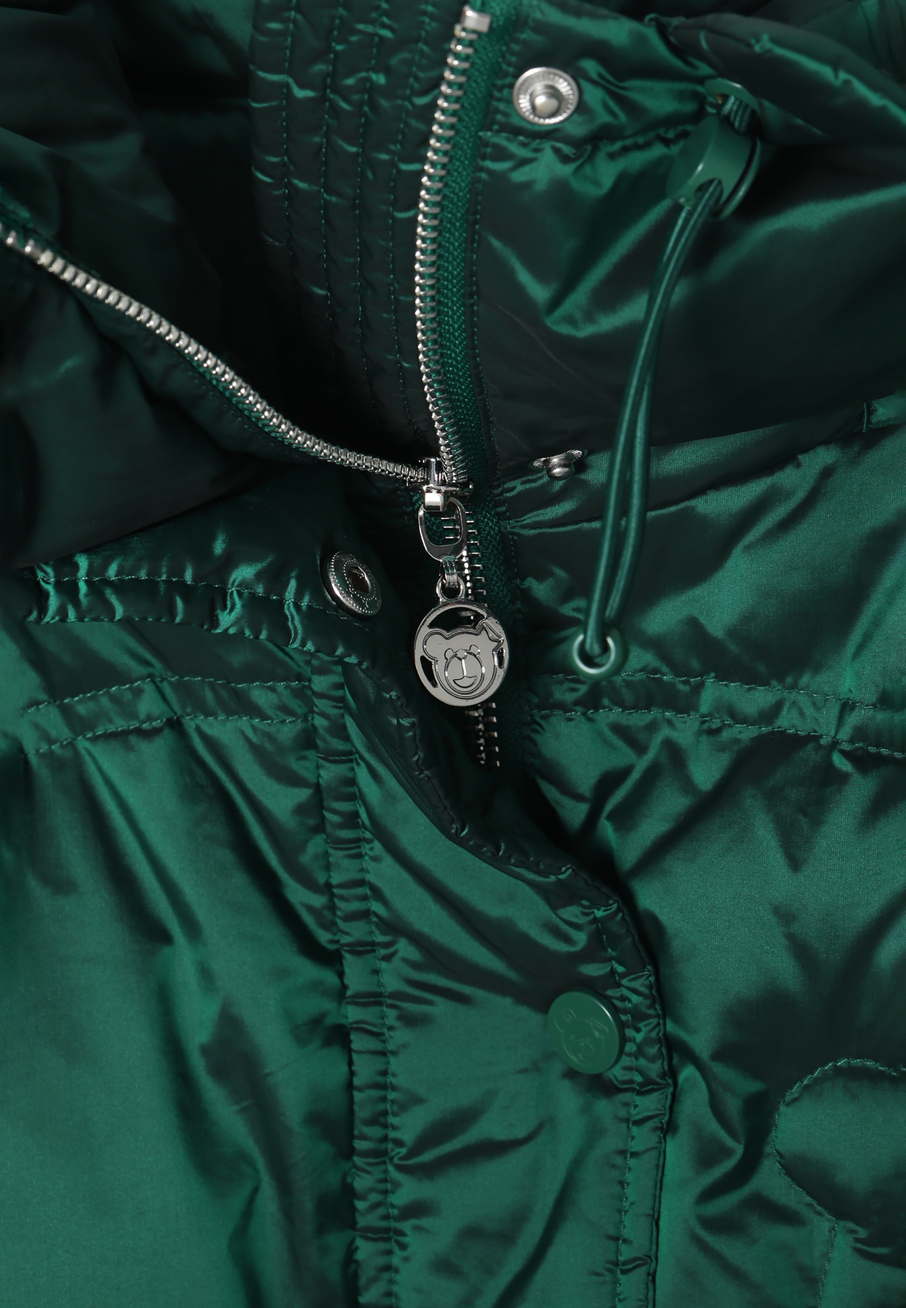 DAMSKA KURTKA PUCHOWA Z ODPINANYM KAPTUREM PRECJO 1