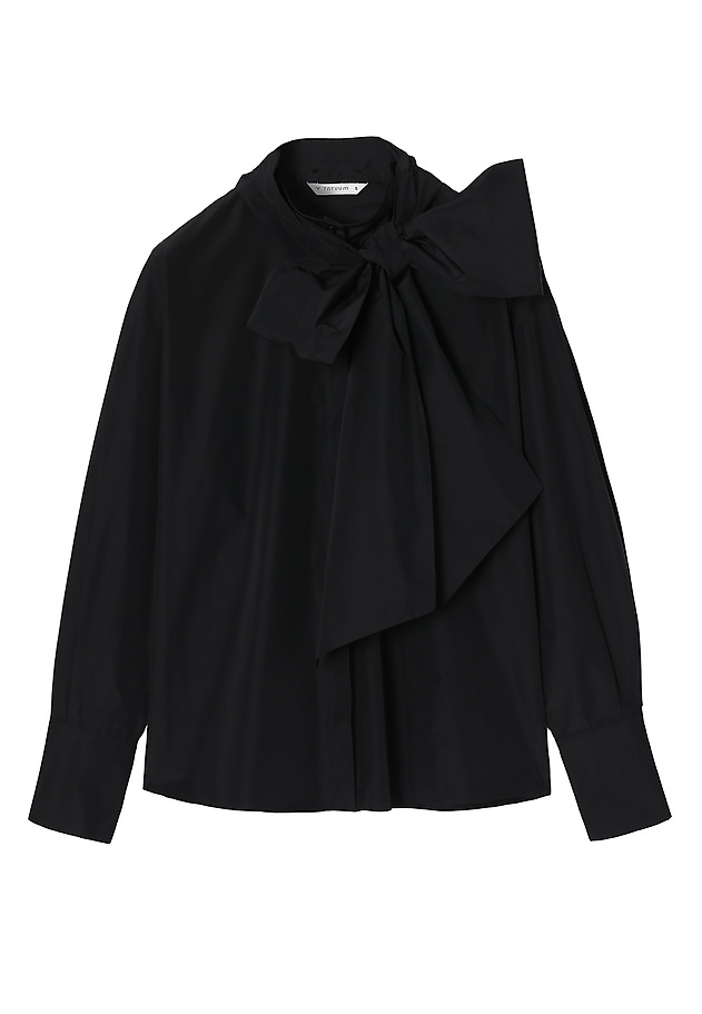 LADIES’ SHIRT WITH DECORATIVE BELT - KONKONA 1 LADIES’ SHIRT WITH DECORATIVE BELT - KONKONA 1 CZARNY 8