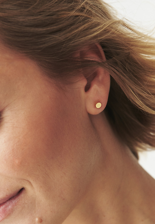 2-PACK OF GOLD-PLATED EARRINGS - SIMBI 2-PACK OF GOLD-PLATED EARRINGS - SIMBI MULTIKOLOR 2