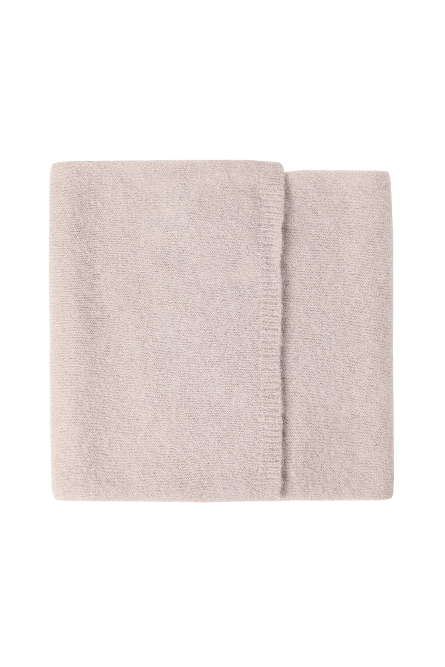 KLASYCZNY SZALIK Z WEŁNĄ I ALPAKĄ - NUVASSA BEŻOWY 2