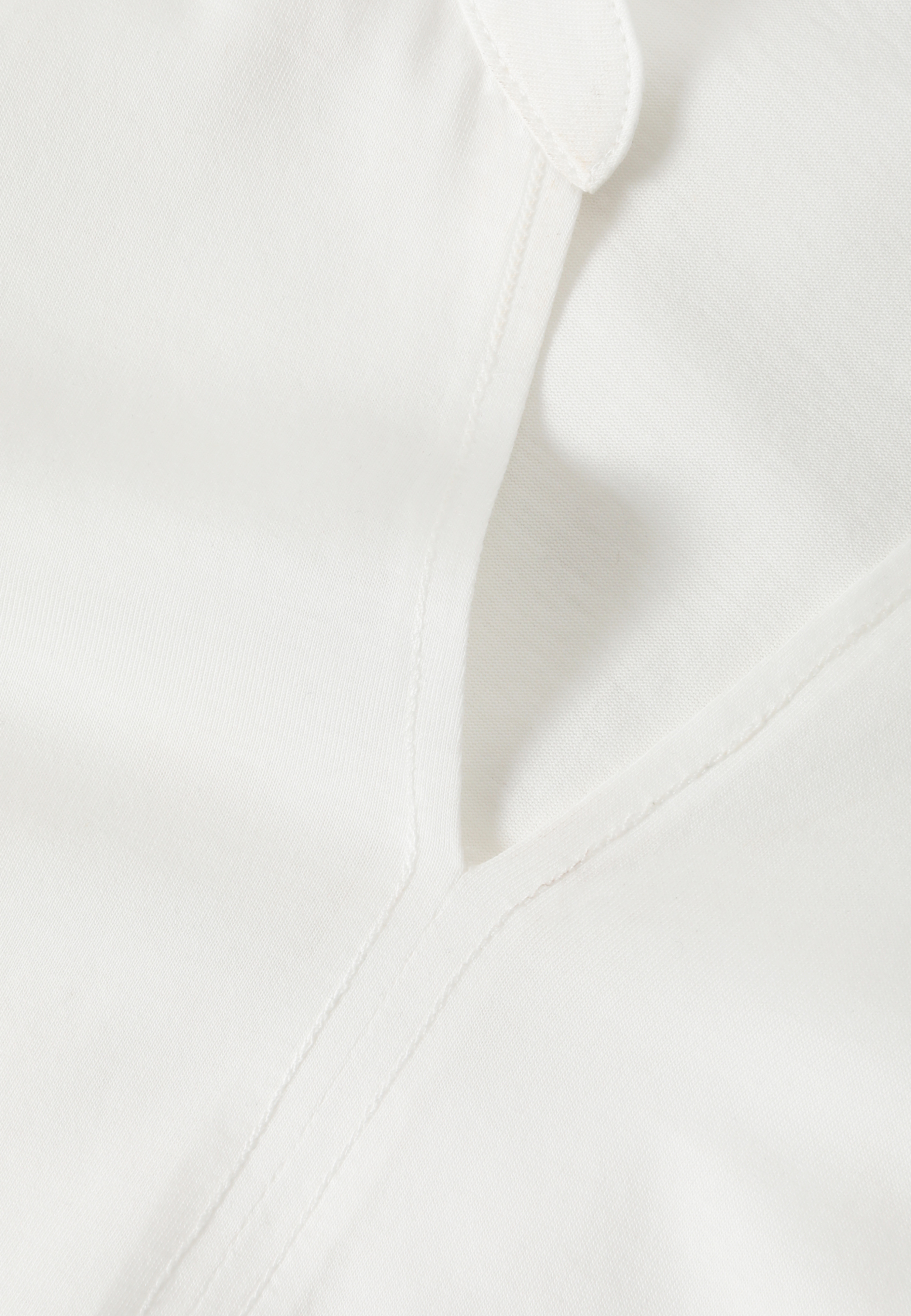 DÁMSKA BLÚZKA Z MERCERIZOVANEJ BAVLNY SO STOJAČIKOM – IVANA ECRU 2