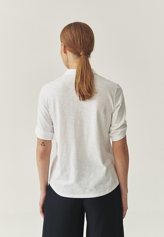 COTTON BLOUSE - FENIKA COTTON BLOUSE - FENIKA BIAŁY 2