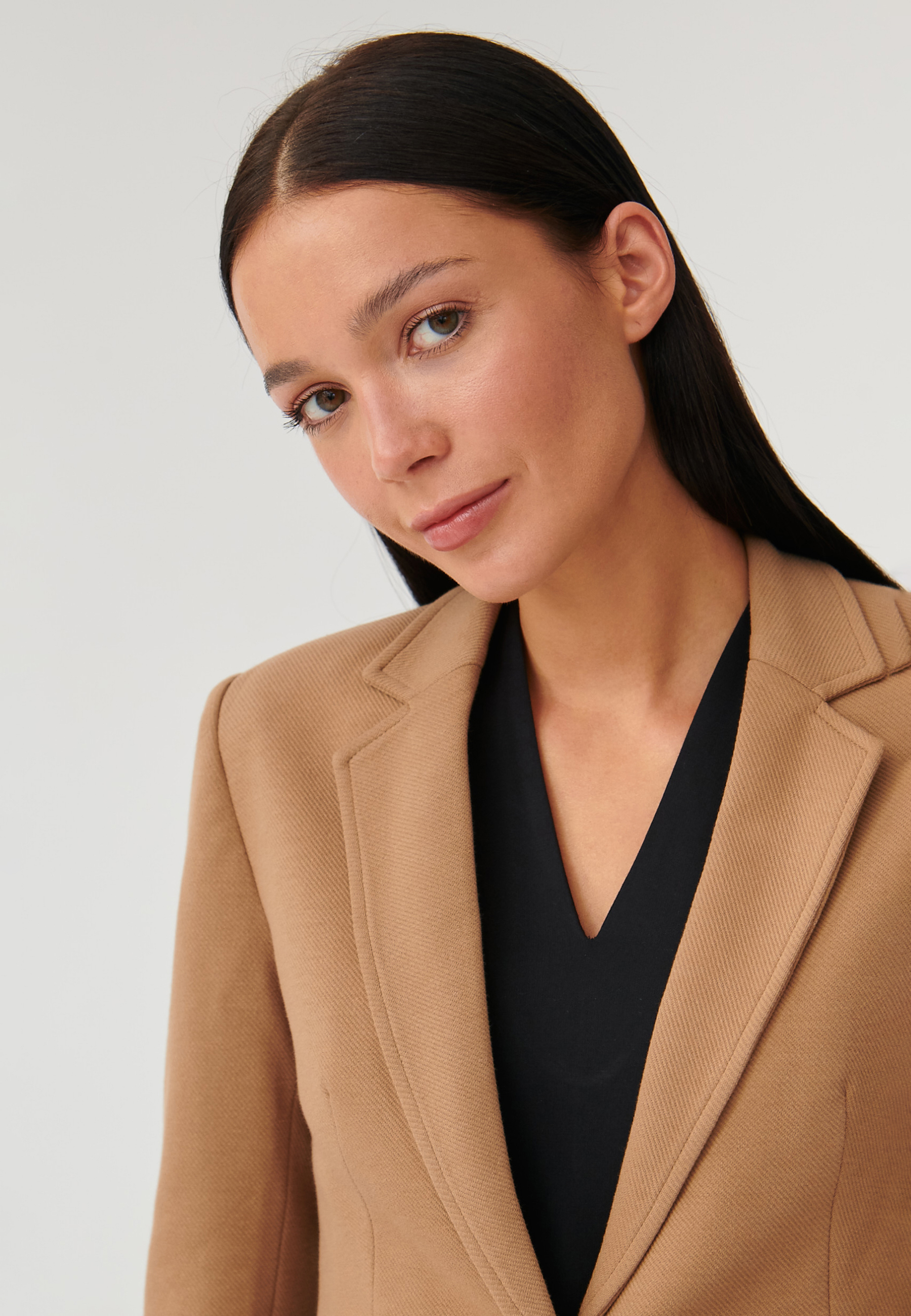 JACHETĂ CLASICĂ DE DAMĂ, DIN TRICOT SARSO