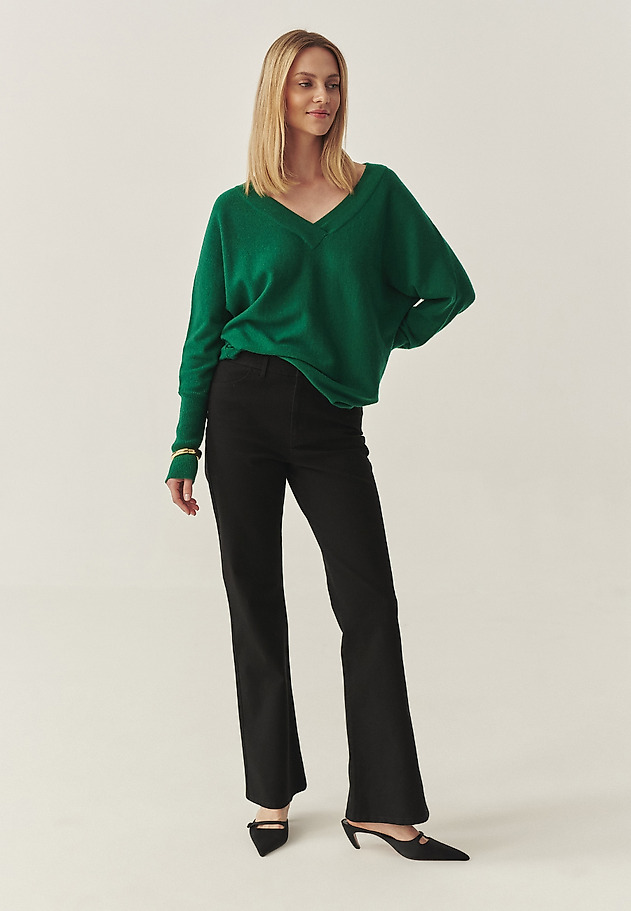 PANTALONI DIN DENIM CU FLAIR - RIFONO PANTALONI DIN DENIM CU FLAIR - RIFONO NEGRU 2