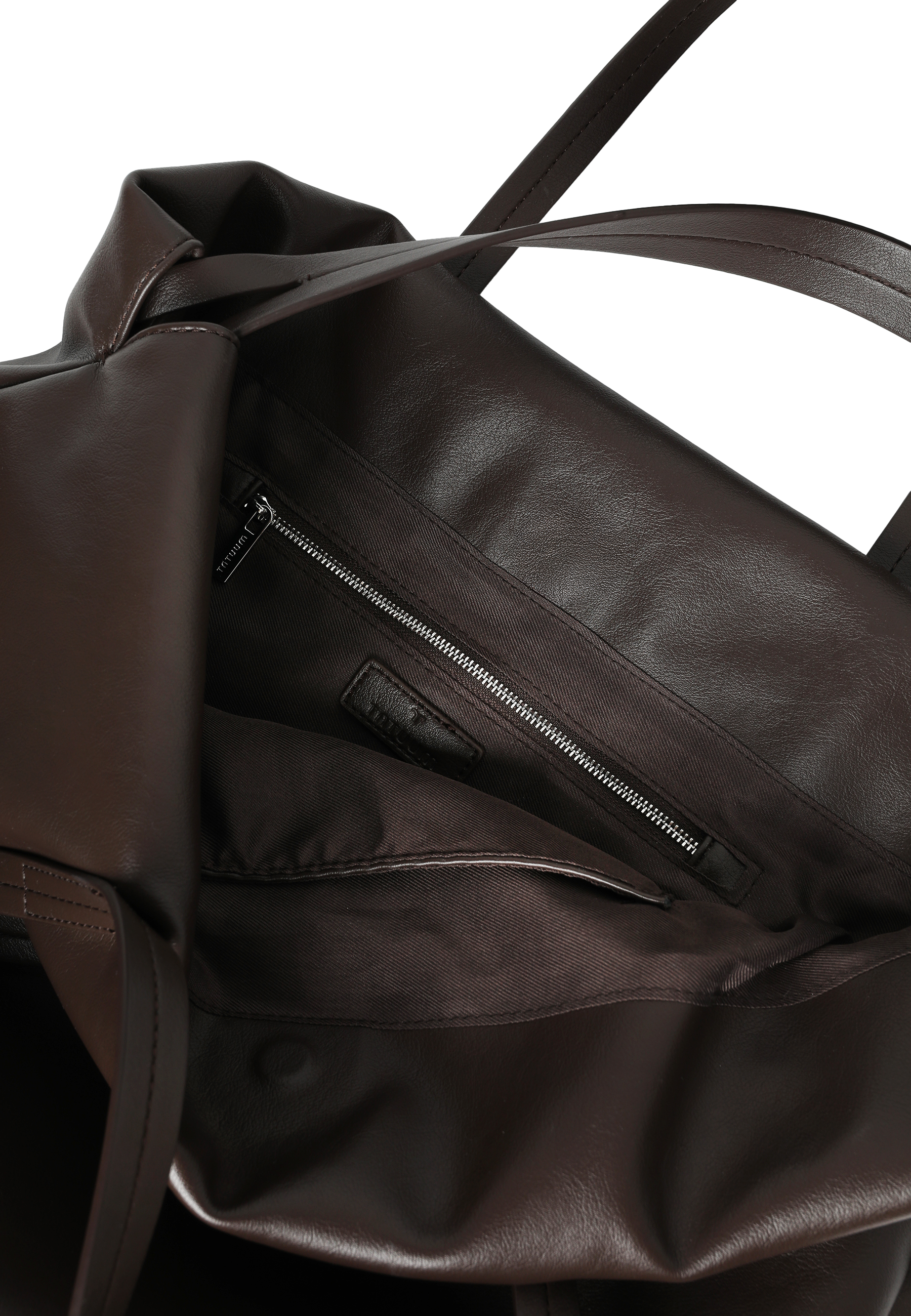 DÁMSKA KABELKA SHOPPER – MALUNA HNEDÁ 2