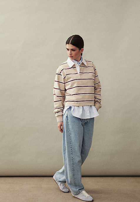 spodnie damskie denimowe TIBI spodnie damskie denimowe TIBI