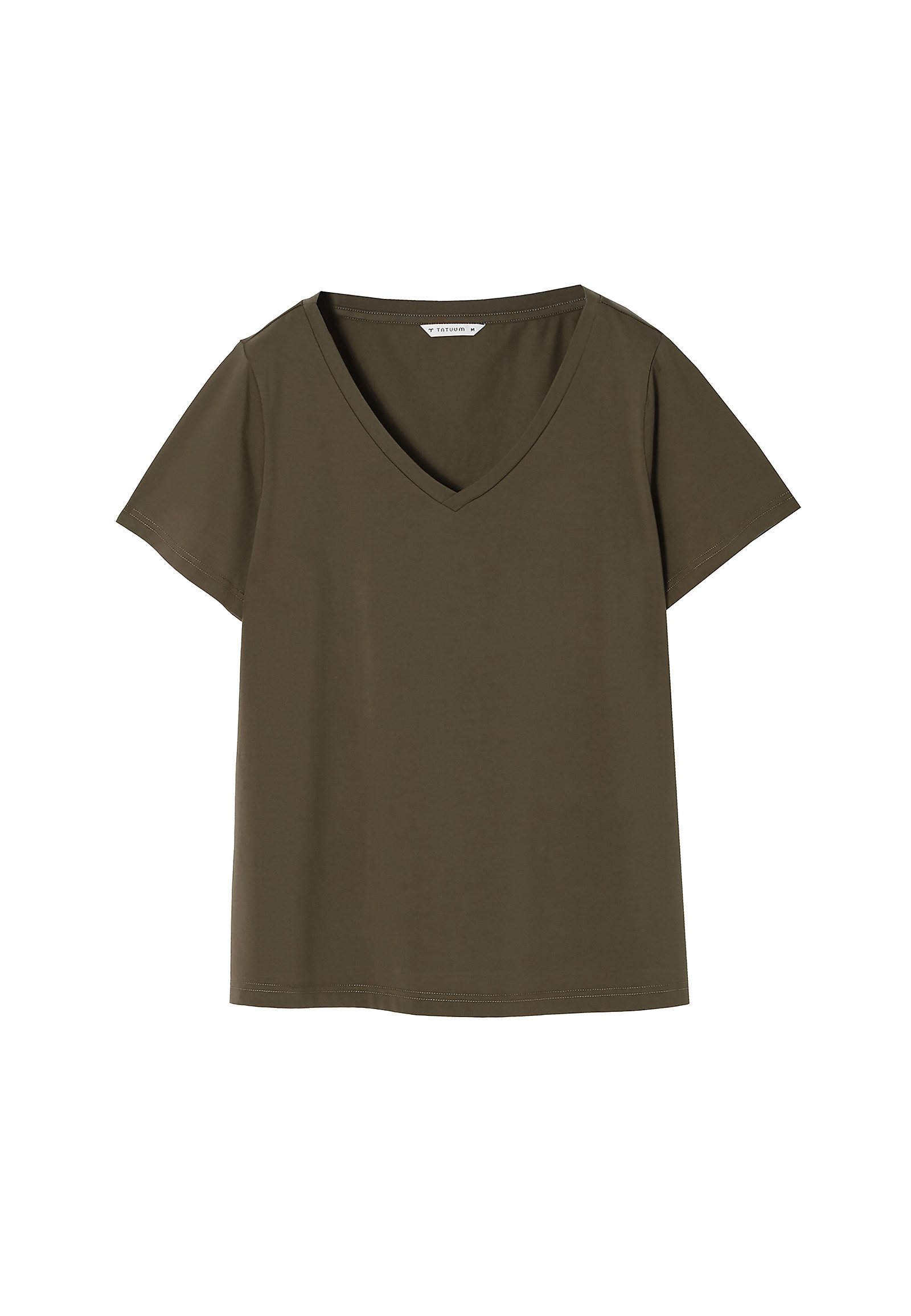 PROSTA BLUZKA DAMSKA NELISA PROSTA BLUZKA DAMSKA NELISA KHAKI 80766