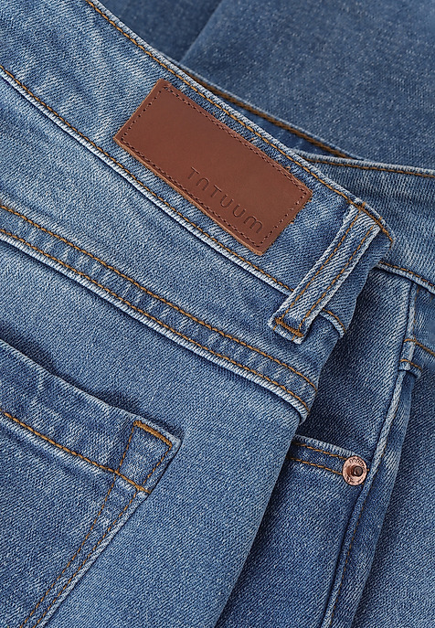 PANTALONI DE DAMĂ DIN DENIM BEZO ALBASTRU 2