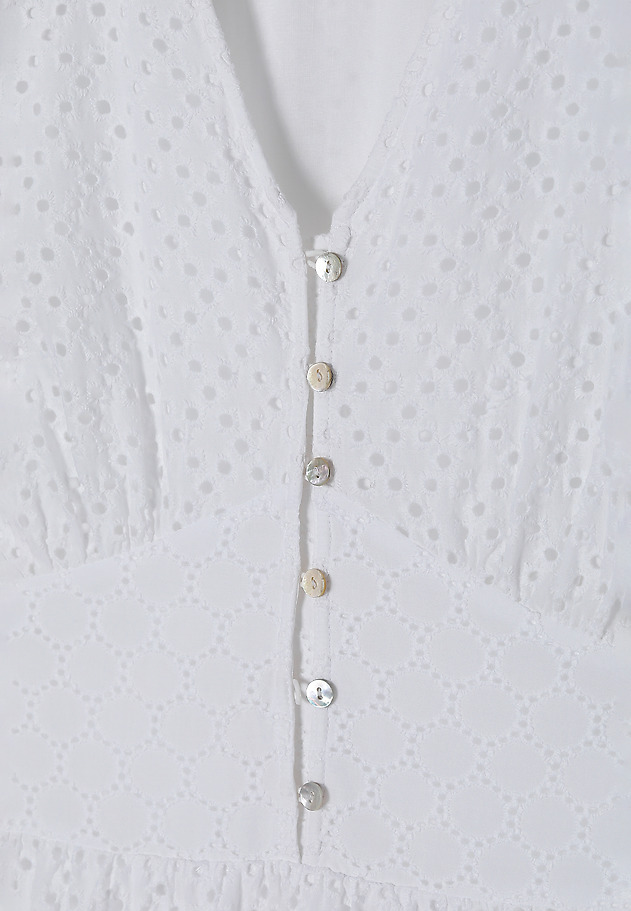 ROCHIE DE VARĂ CU BRODERIE RICHELIEU MONTREA ROCHIE DE VARĂ CU BRODERIE RICHELIEU MONTREA ALB 8